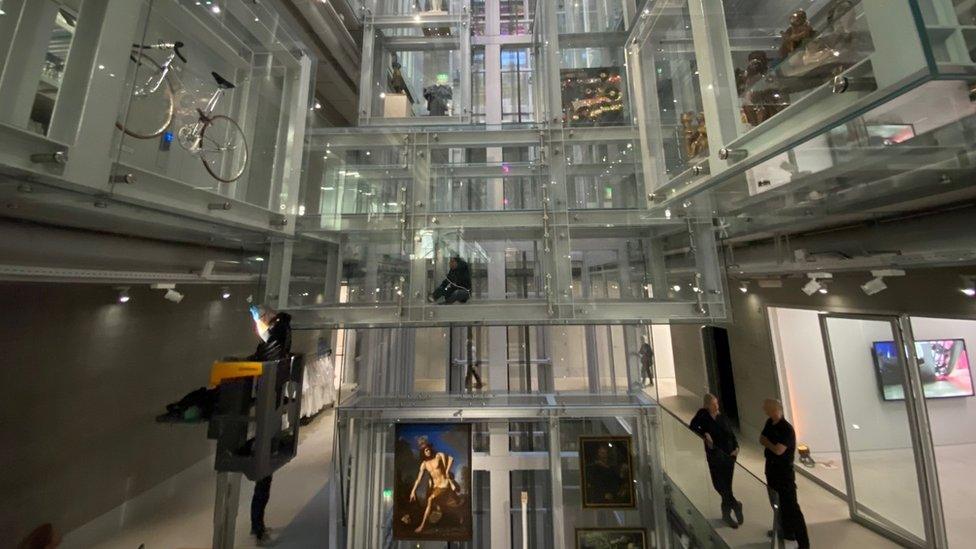 A view of the interior at the Boijmans Van Beuningen