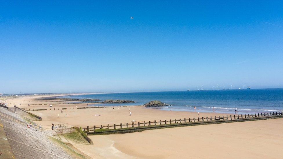 Aberdeen beach