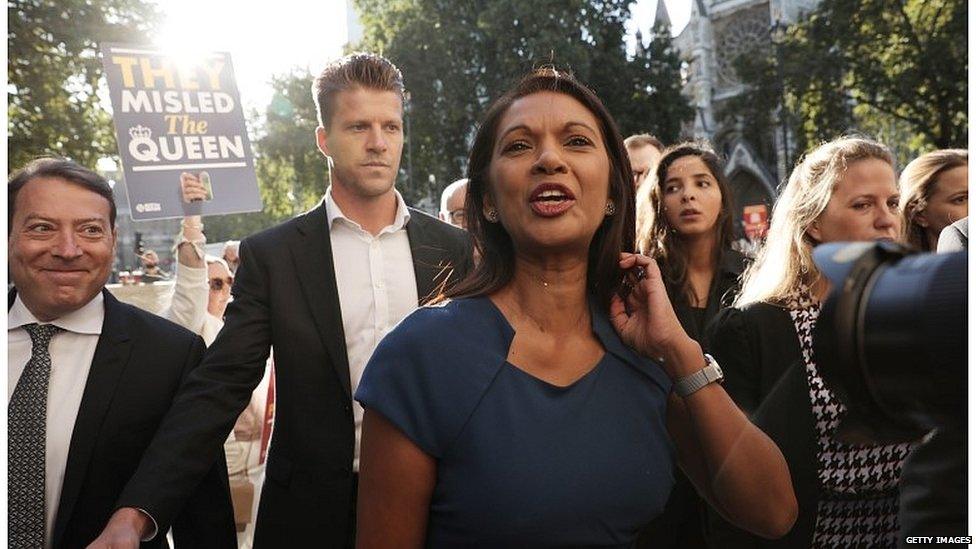 Businesswoman and anti-Brexit campaigner Gina Miller