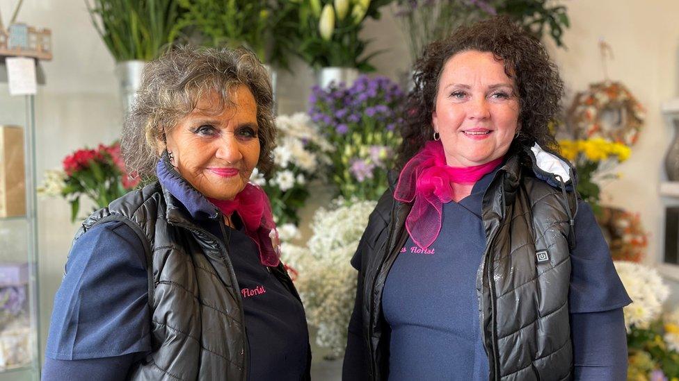 Judie & Kathryn from Judie's Florist