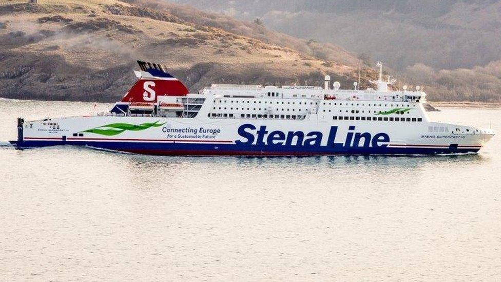 The Stena Superfast VII