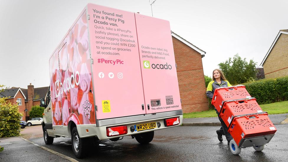 Ocado grocery delivery