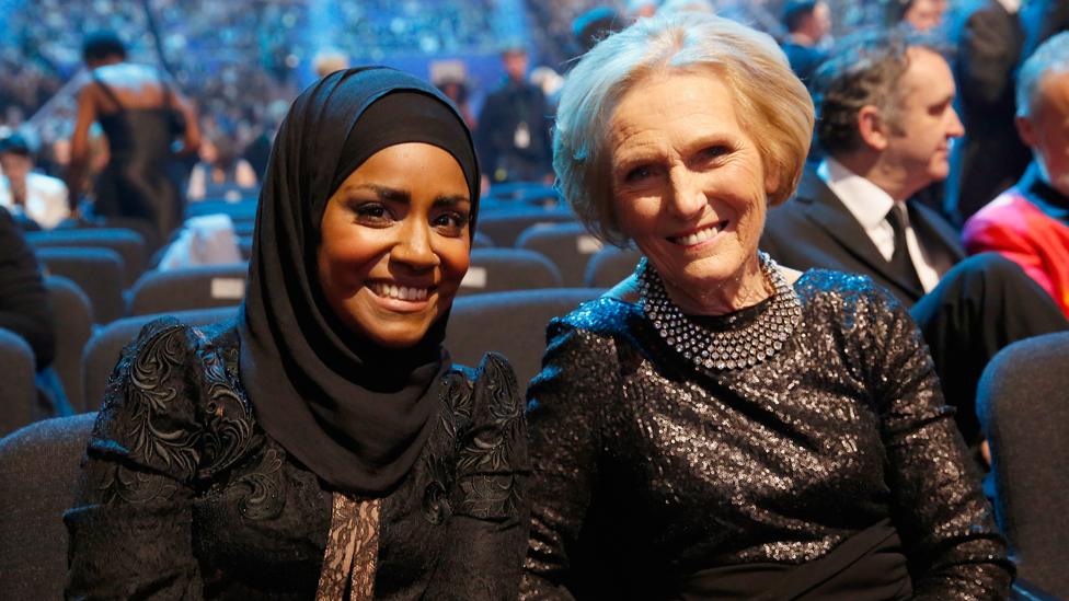 Nadiya Hussein and Mary Berry