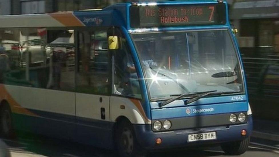 A Stagecoach bus