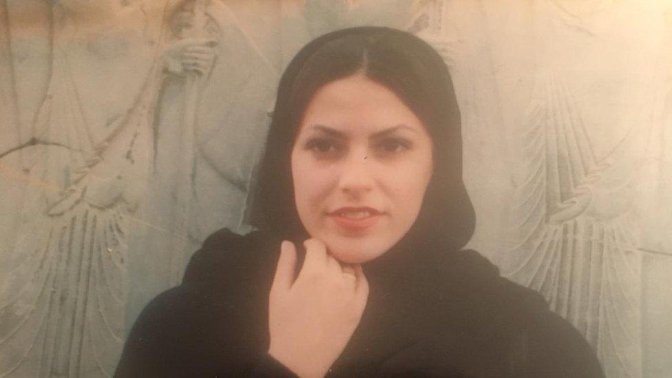 Faranak Amidi in chador