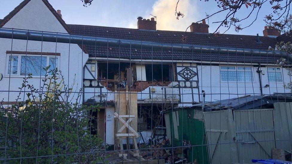 House explosion on Brownley Road, Wythenshawe, Manchester