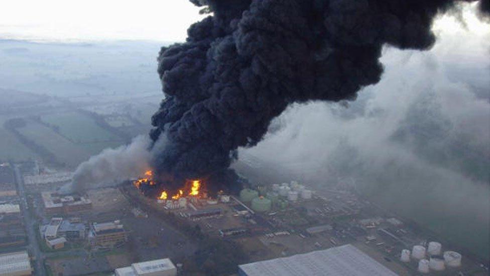 Buncefield explosion