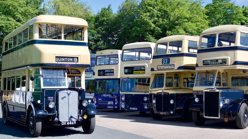 Restored bus