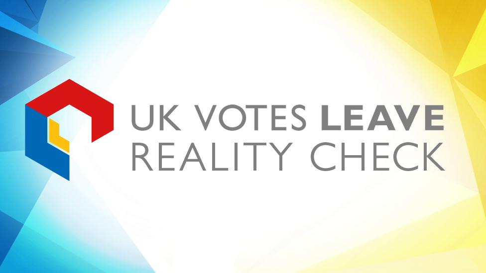 Vote Leave Reality Check