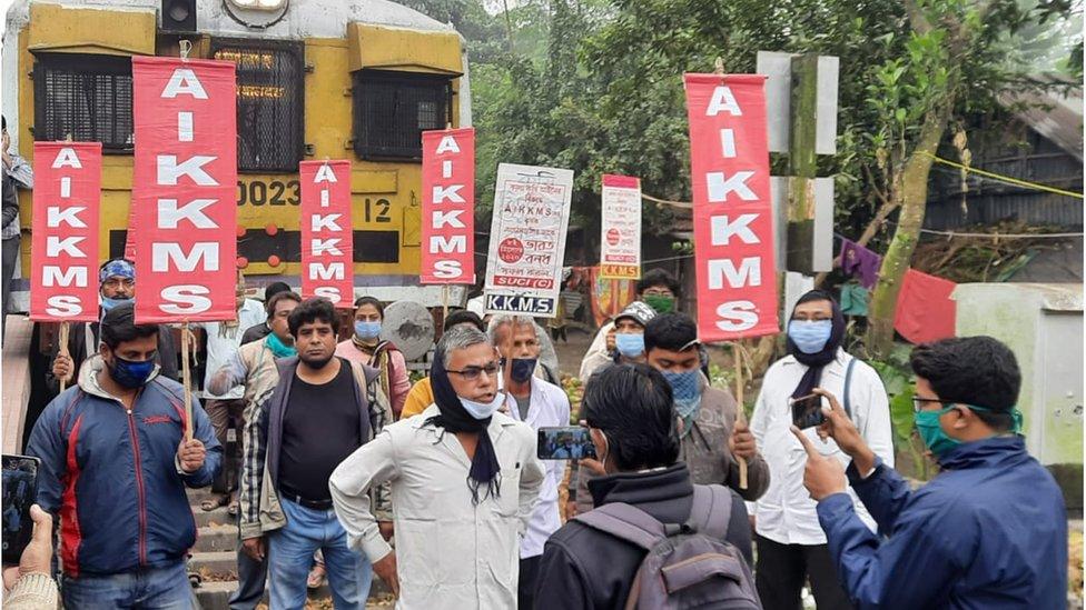 Farmers are protesting across states in India