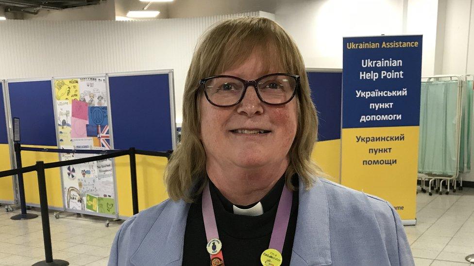 London Luton Airport chaplain Liz Hughes