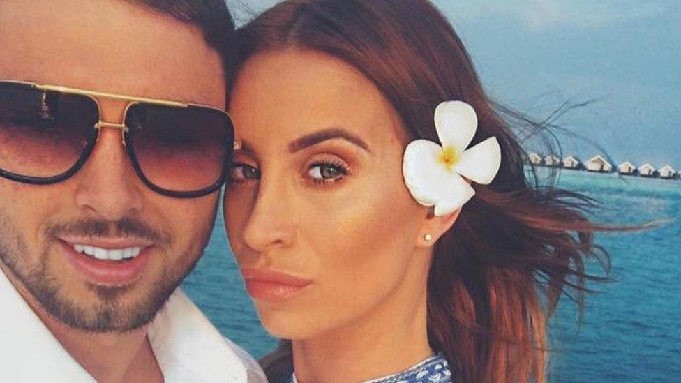 Arthur Collins and Ferne McCann