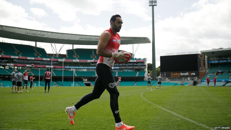 Adam Goodes Sydney Swans