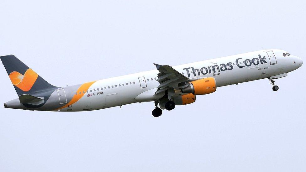 Thomas Cook plane