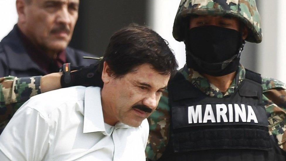 Joaquin Guzman, arrested in 2014