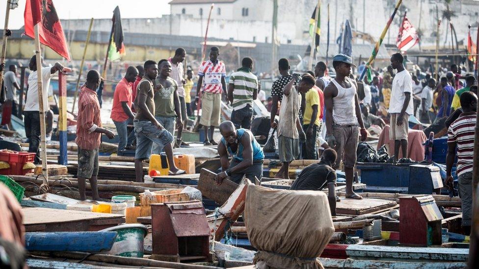 Ghana port