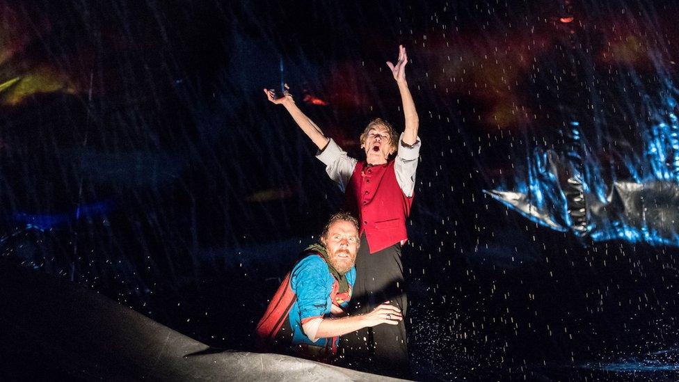 Rhys Ifans and Glenda Jackson in King Lear