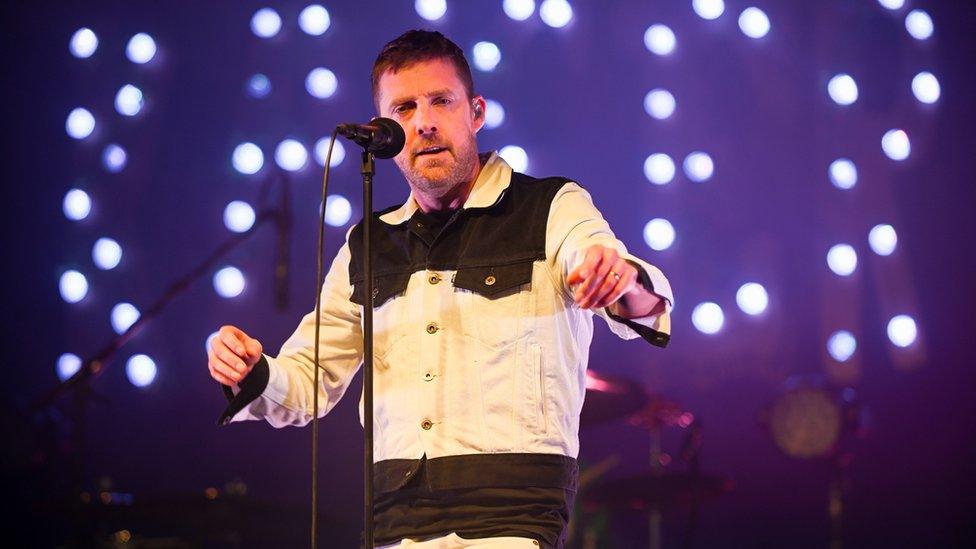 Ricky Wilson of Kaiser Chiefs