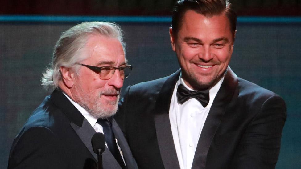 Robert De Niro and Leonardo DiCaprio