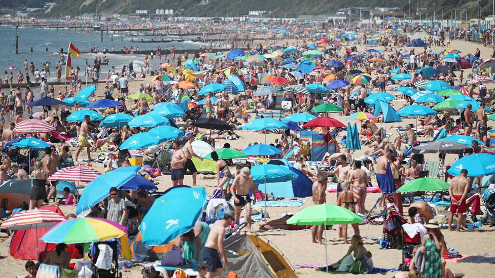 Beach in Bournemouth