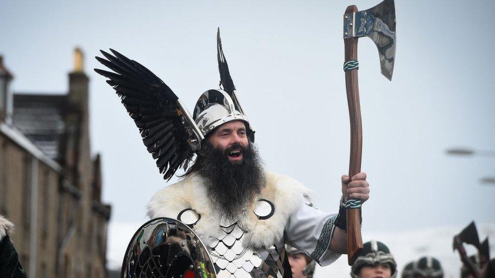 Viking at Helly Aa