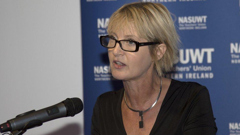 NASUWT NI president Susan Parlour