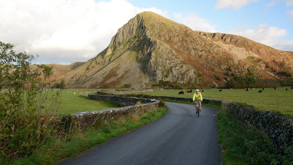 The road to Bird Rock, Gwynedd, captured by Bruce Falcon