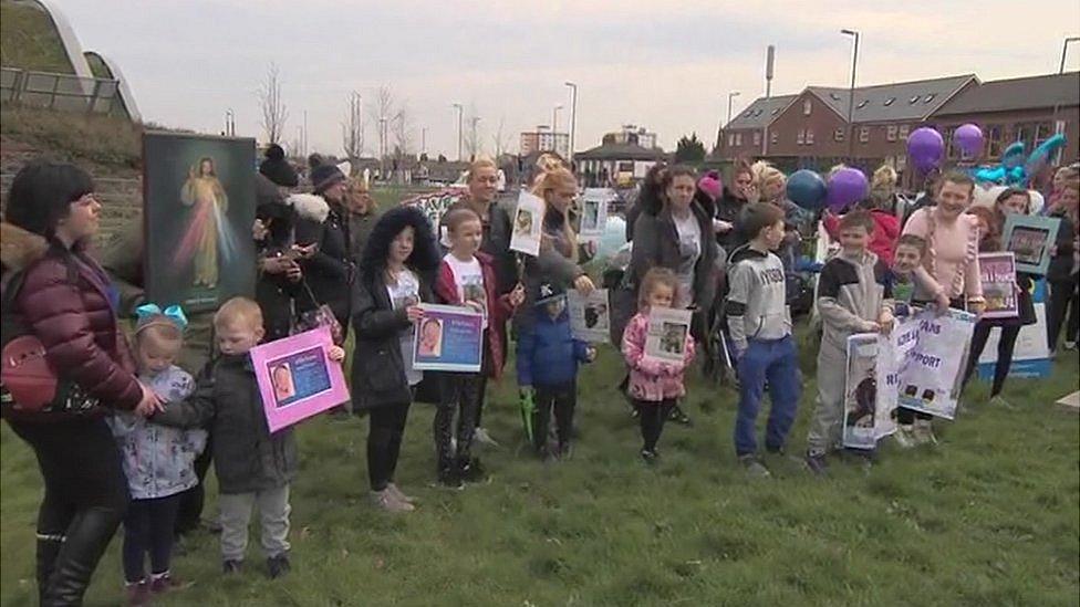 Alfie Evans vigil