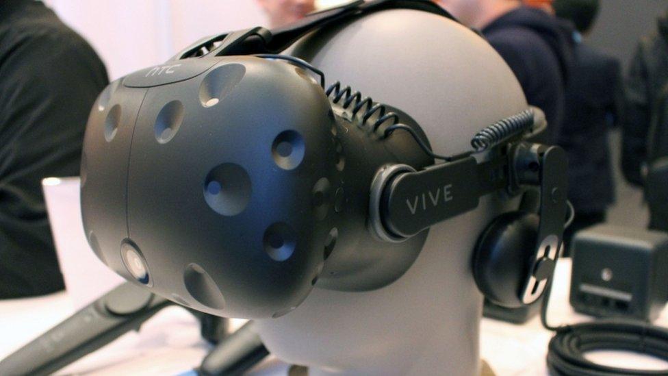 HTC Vive VR headset