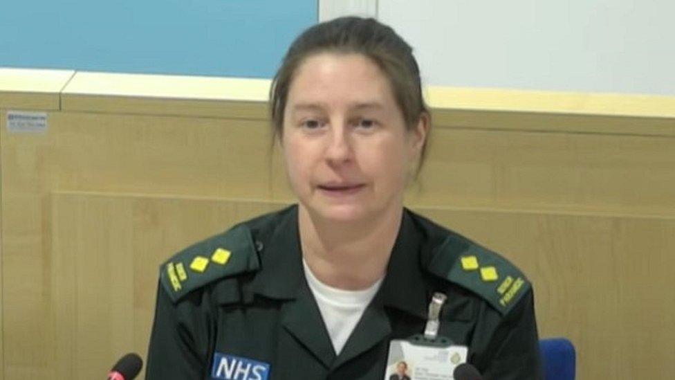 Paramedic Gillian Yates