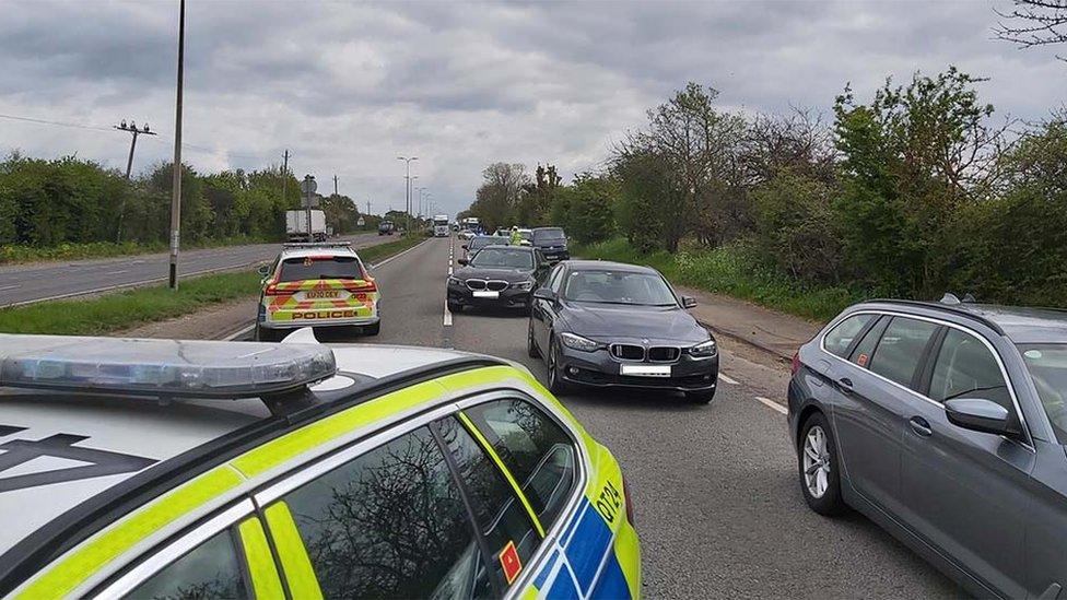 Essex Police at Childerditch