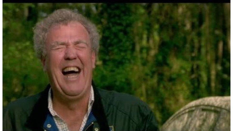 Picture of Jeremy Clarkson laughing