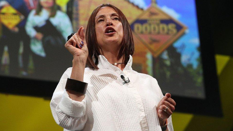 Jane Dodds at the Lib Dem conference in Bournemouth