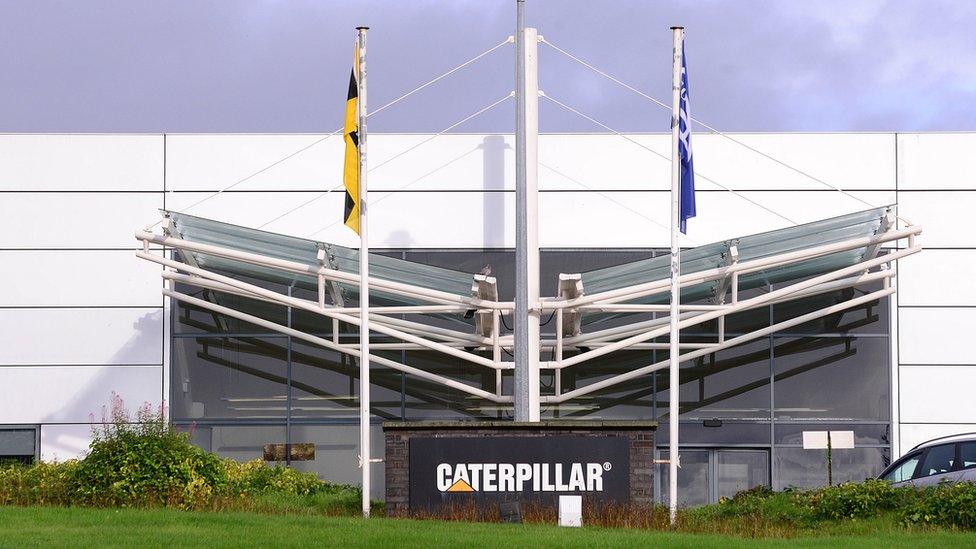 Caterpillar has two sites in Belfast as well as its plant in Larne