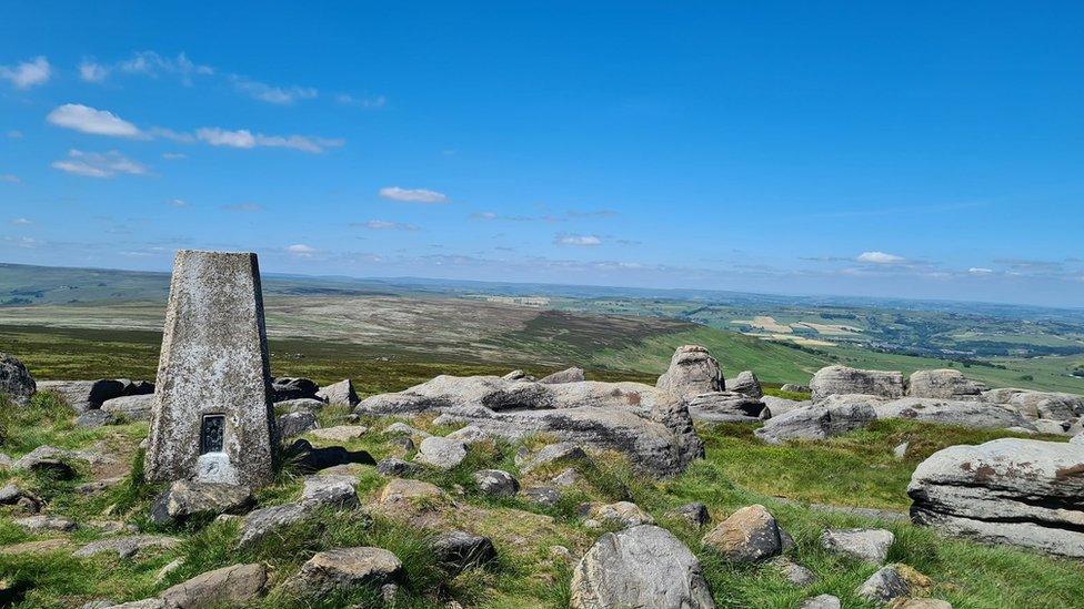 View from the top of West Nab