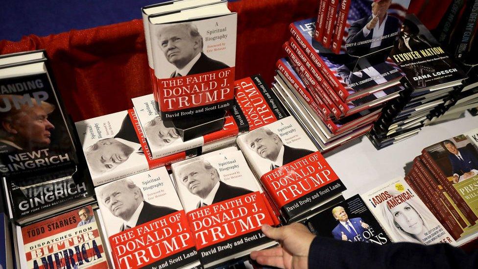 Trump books for sale at Cpac