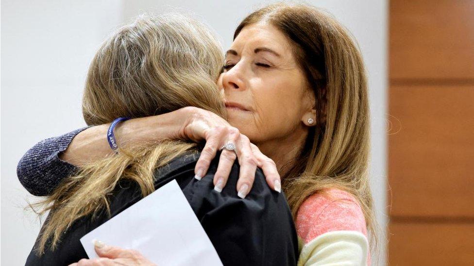 Family members in court