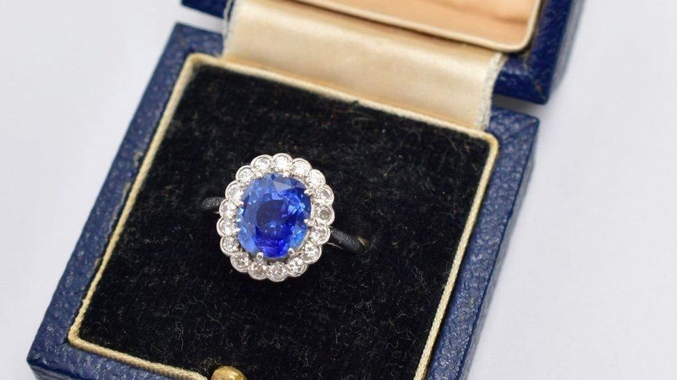 Sapphire ring