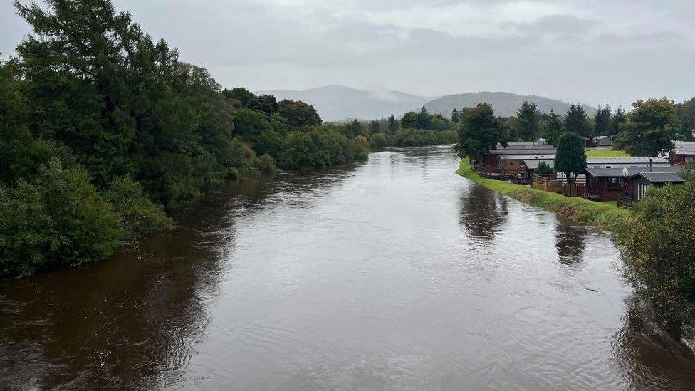 High water level in Aviemore