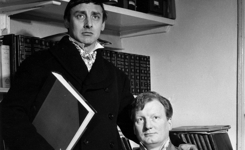 Spike Milligan and Larry Stephens