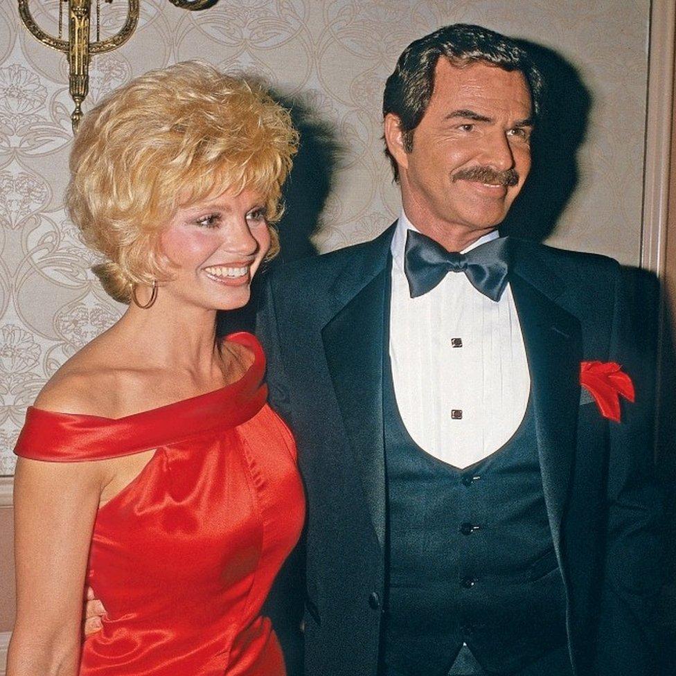 Burt Reynolds and Loni Anderson