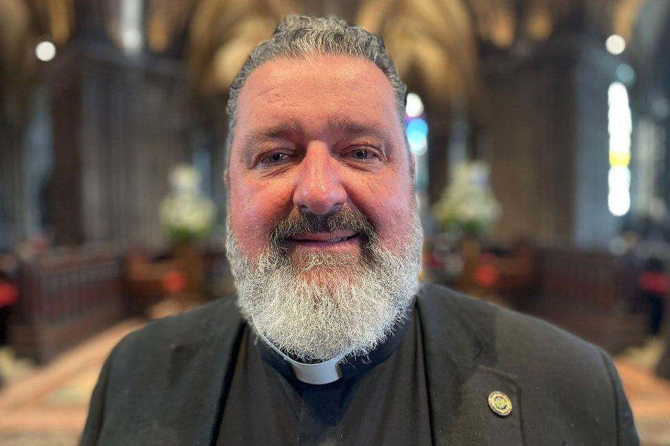 Reverend Mark E Johnstone, Glasgow Cathedral