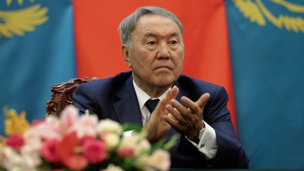 Kazakhstan President Nursultan Nazarbayev