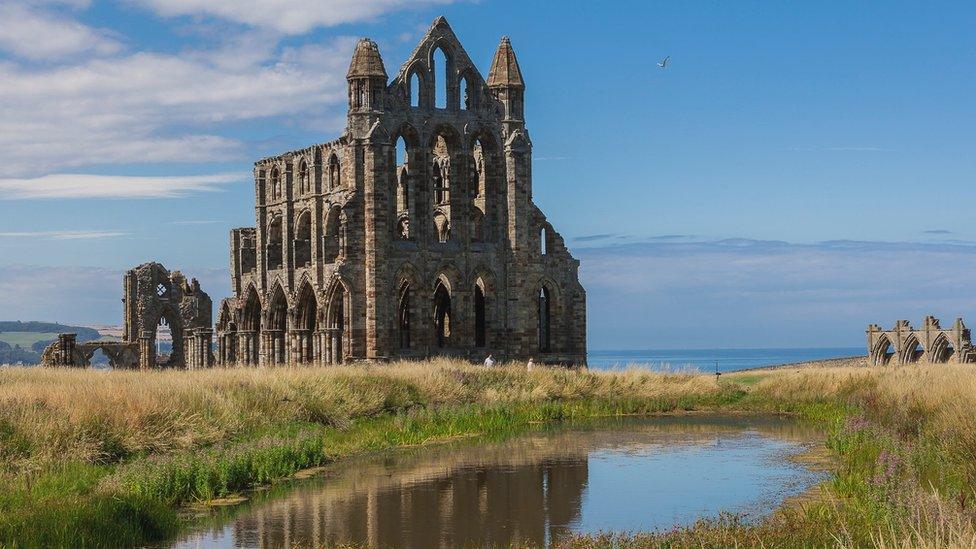 Whitby Abbey in North Yorkshire