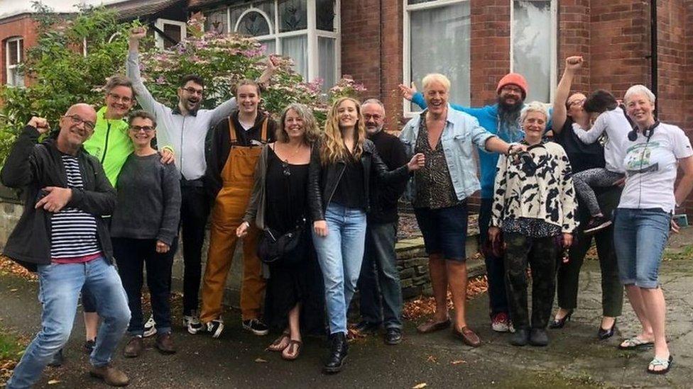 Neighbours rally round Alex Hancock (not pictured) after he suffered homophobic abuse.