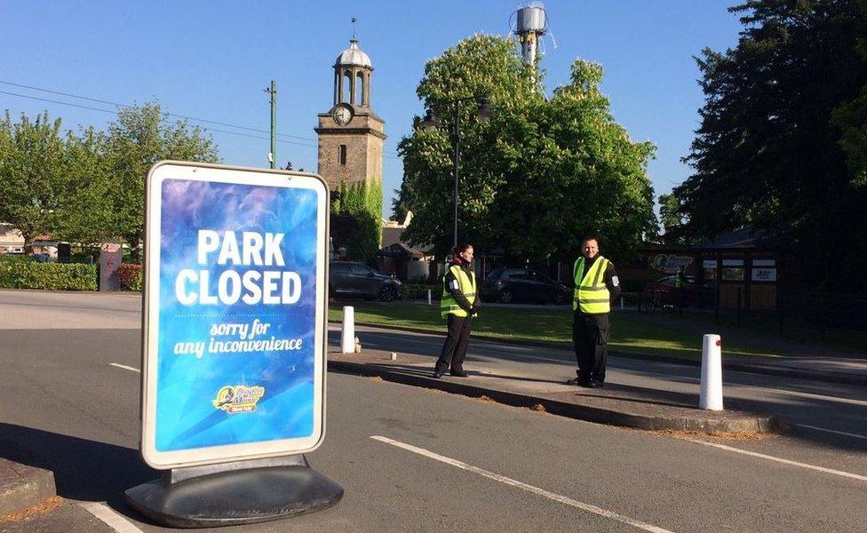 Park closed