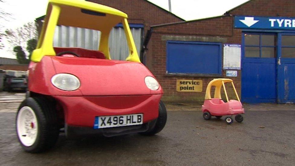 Little Tike real life car goes on sale BBC News