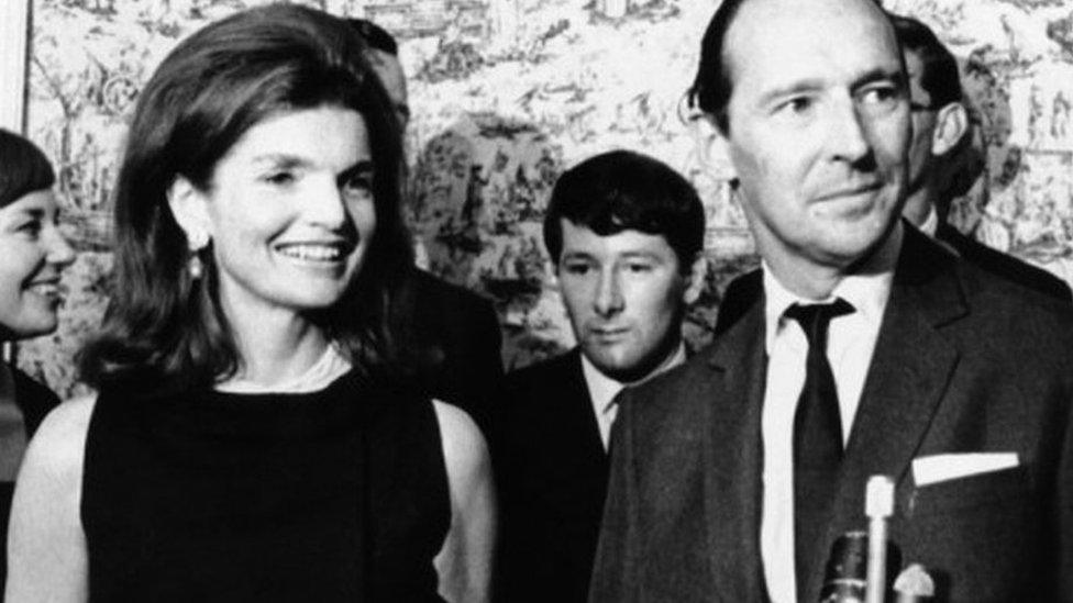 Jackie Kennedy and David Ormsby-Gore