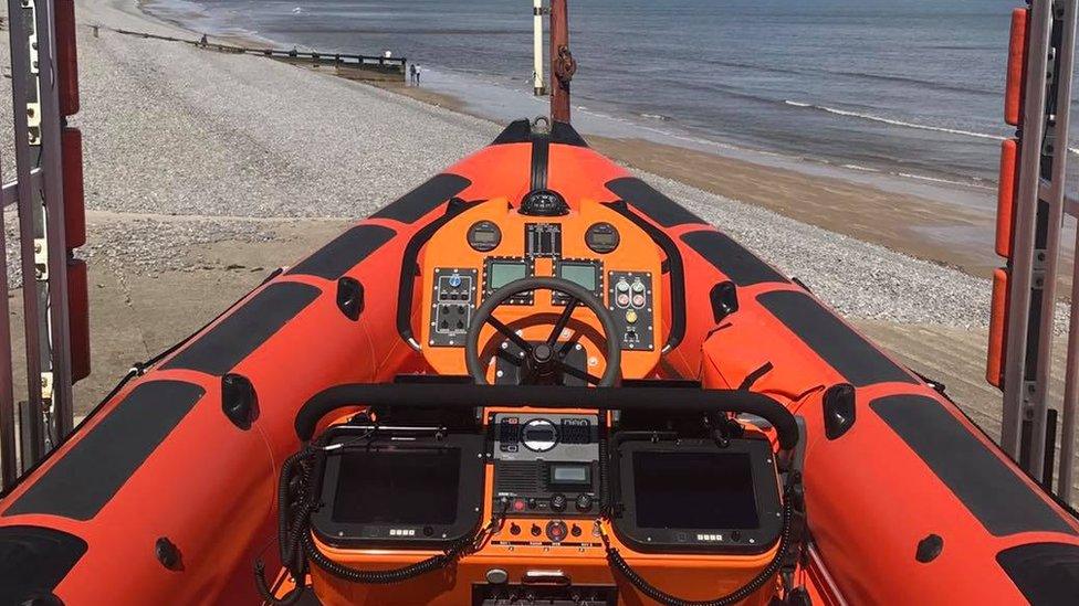 RNLI lifeboat.