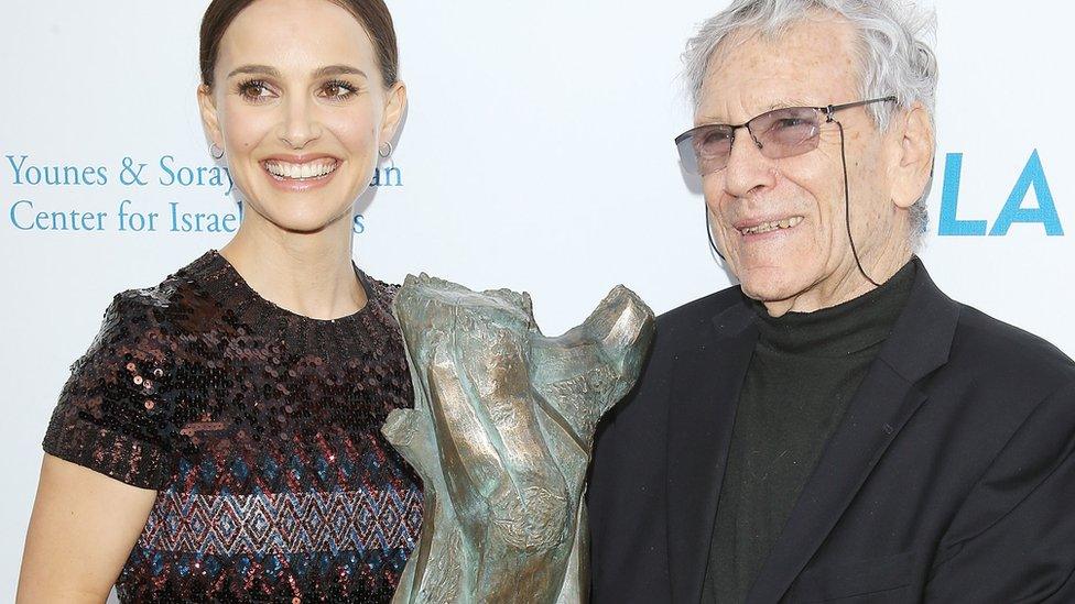 Natalie Portman and Amos Oz